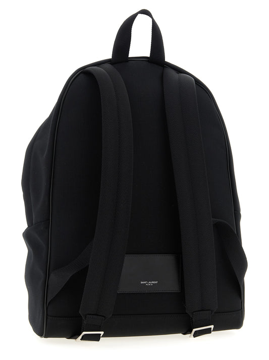 Black Polyamide Backpack