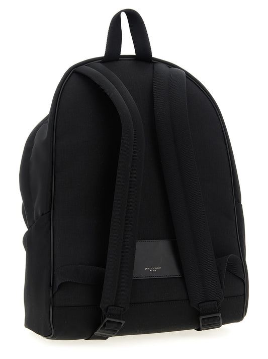 Black Polyamide Backpack