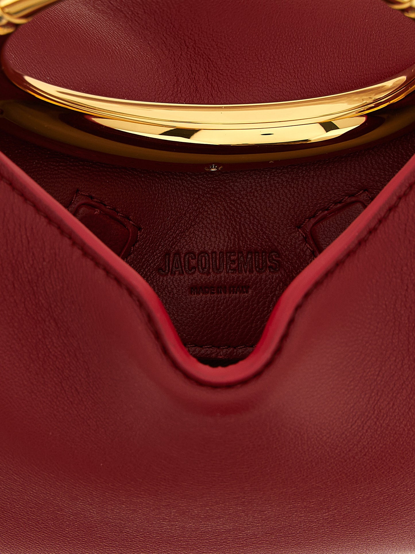 Multicolor Lamb Leather Handbag