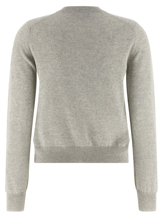 Gray Virgin Wool Cardigan