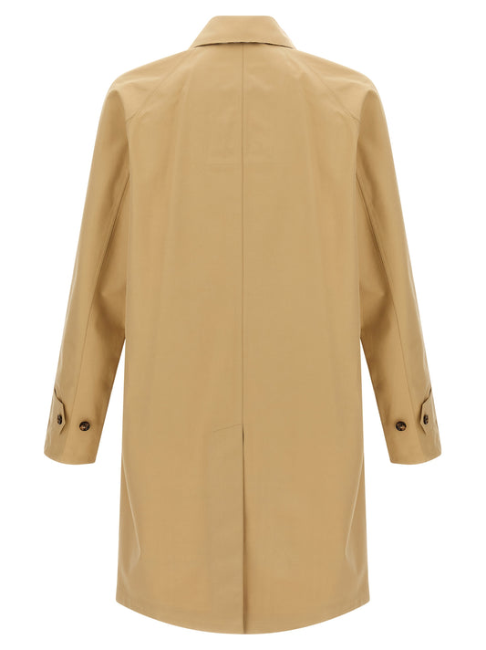 Beige Cotton Coat