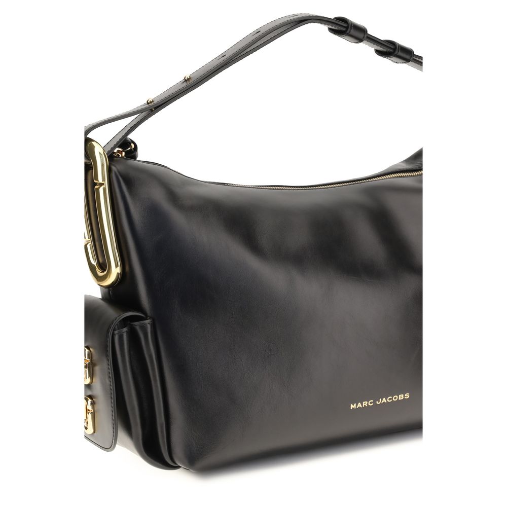 Black Calf Leather Bos Taurus Handbag