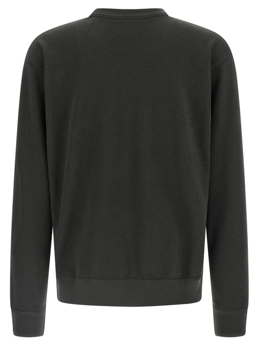 Black Cotton Sweatshirt