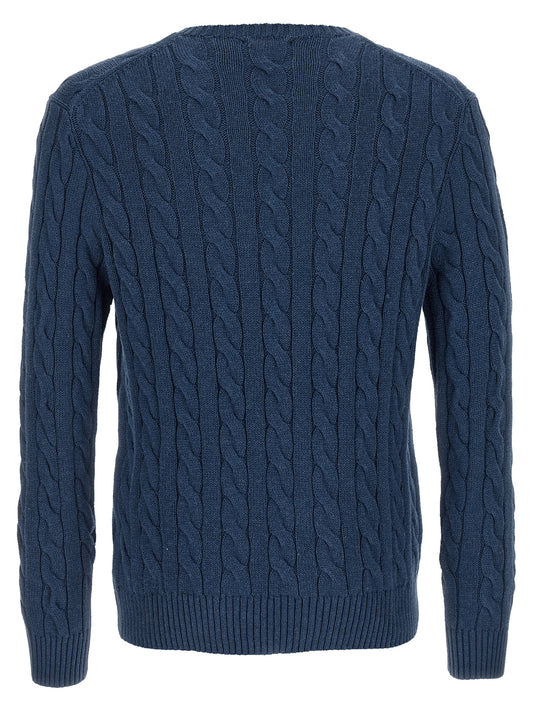 Blue Cotton Cardigan