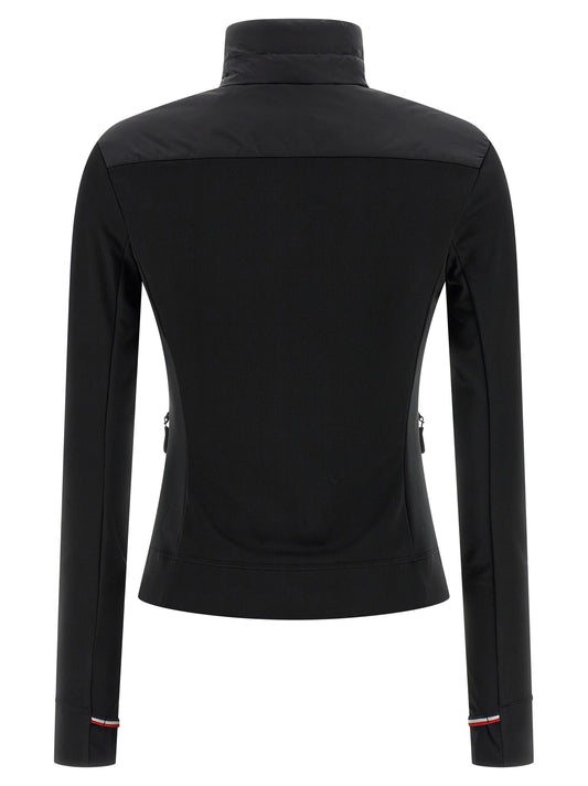 Black Polyamide Cardigan