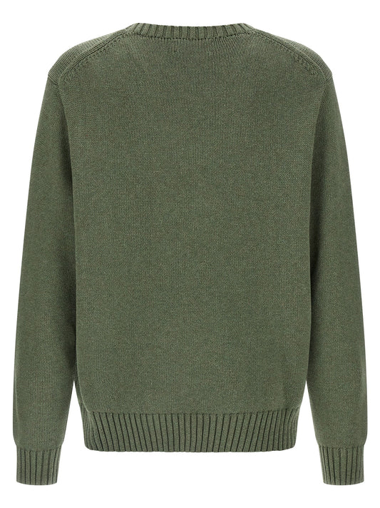 Bicolor Cotton Cardigan