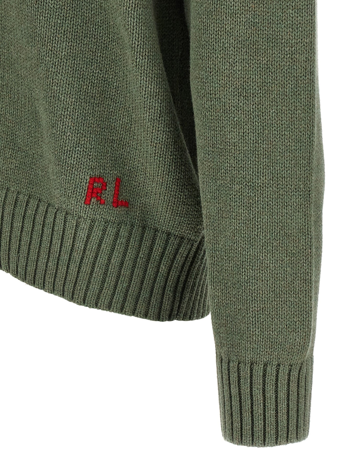 Bicolor Cotton Cardigan