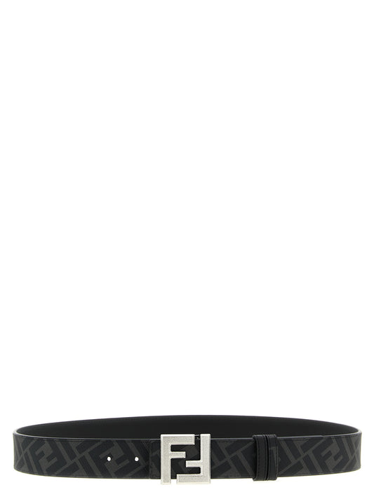 Black Calfskin Regular Belt