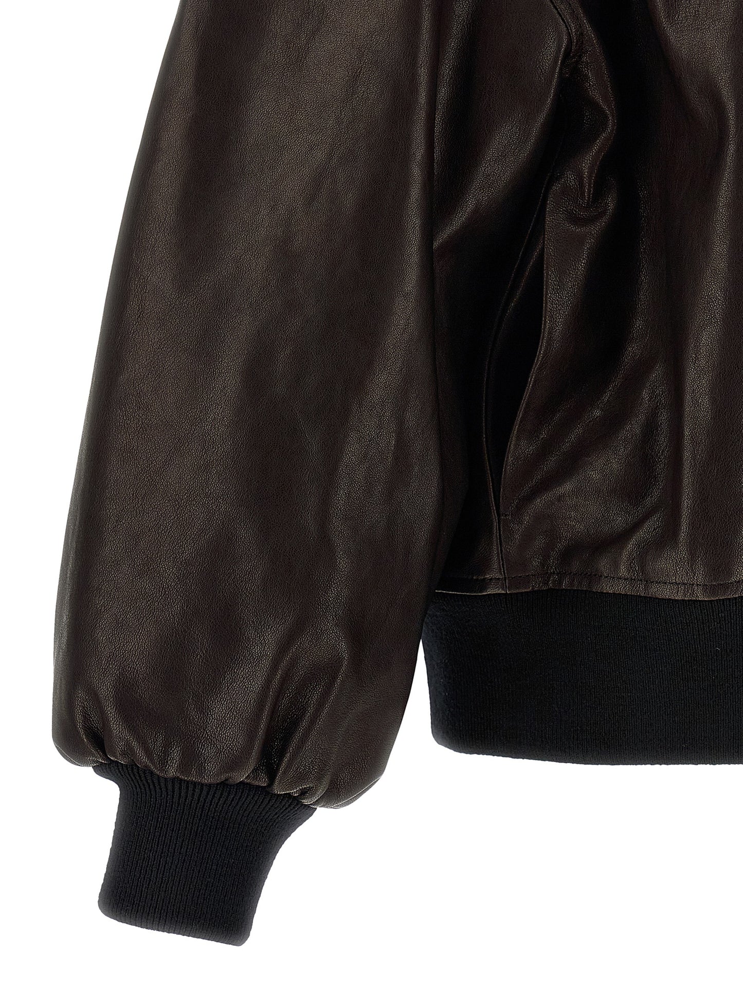 Brown Lamb Leather Leather Jacket