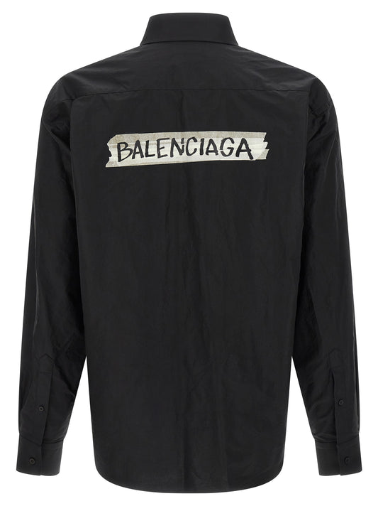 Black Cotton Blouse
