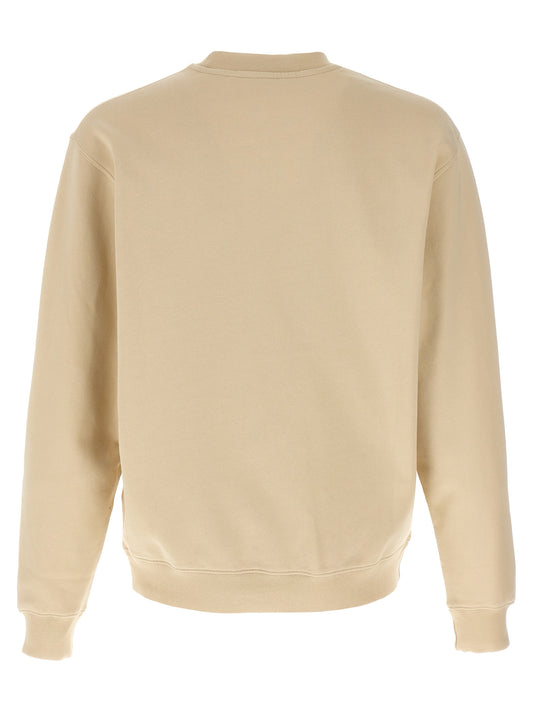 Beige Cotton Sweatshirt