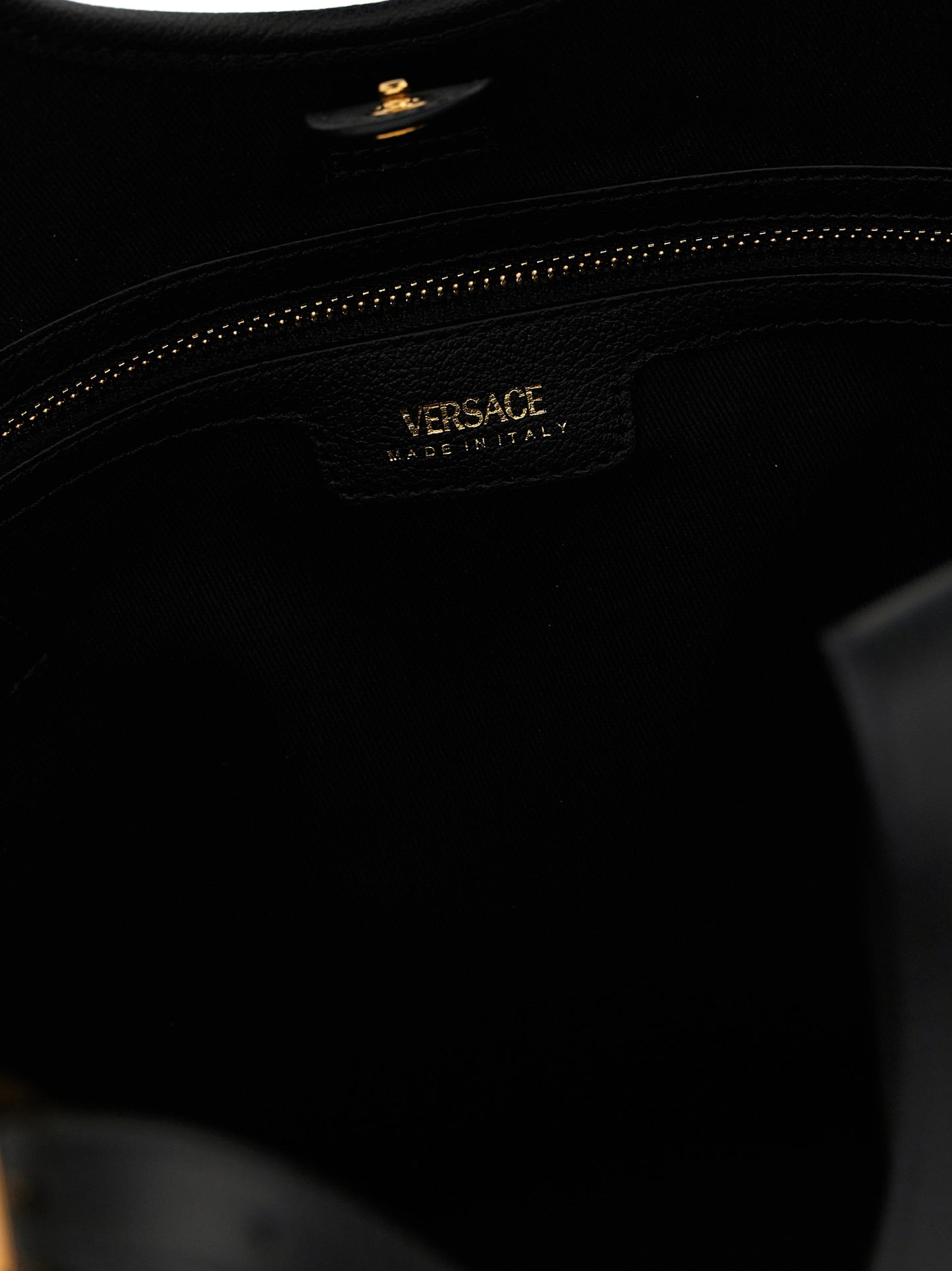 Black Cotton Tote Bag