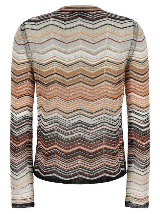 Brown Viscose Cardigan