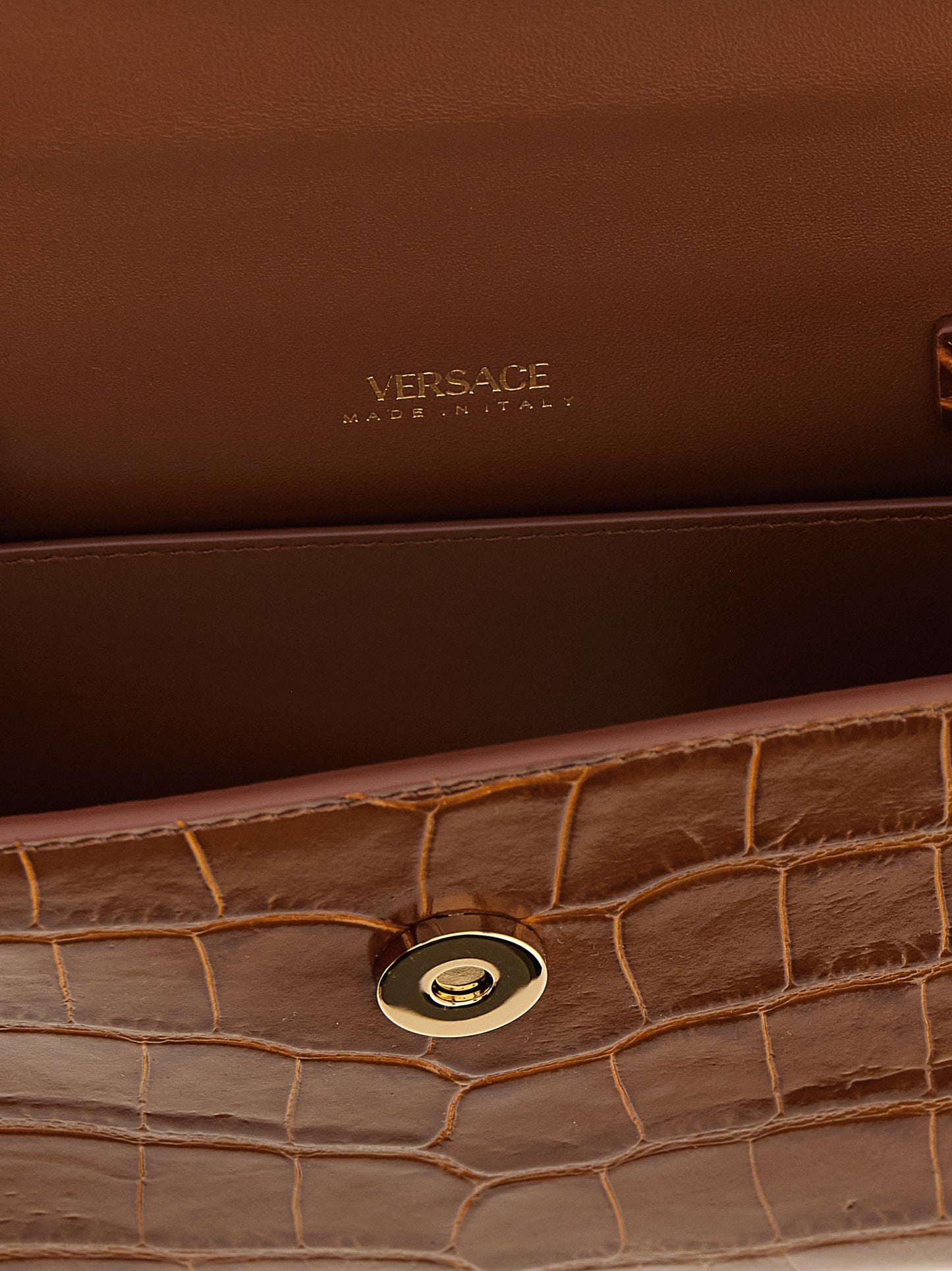 Brown Calfskin Handbag