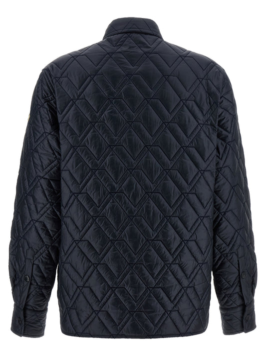 Blue Polyamide Shell Jacket