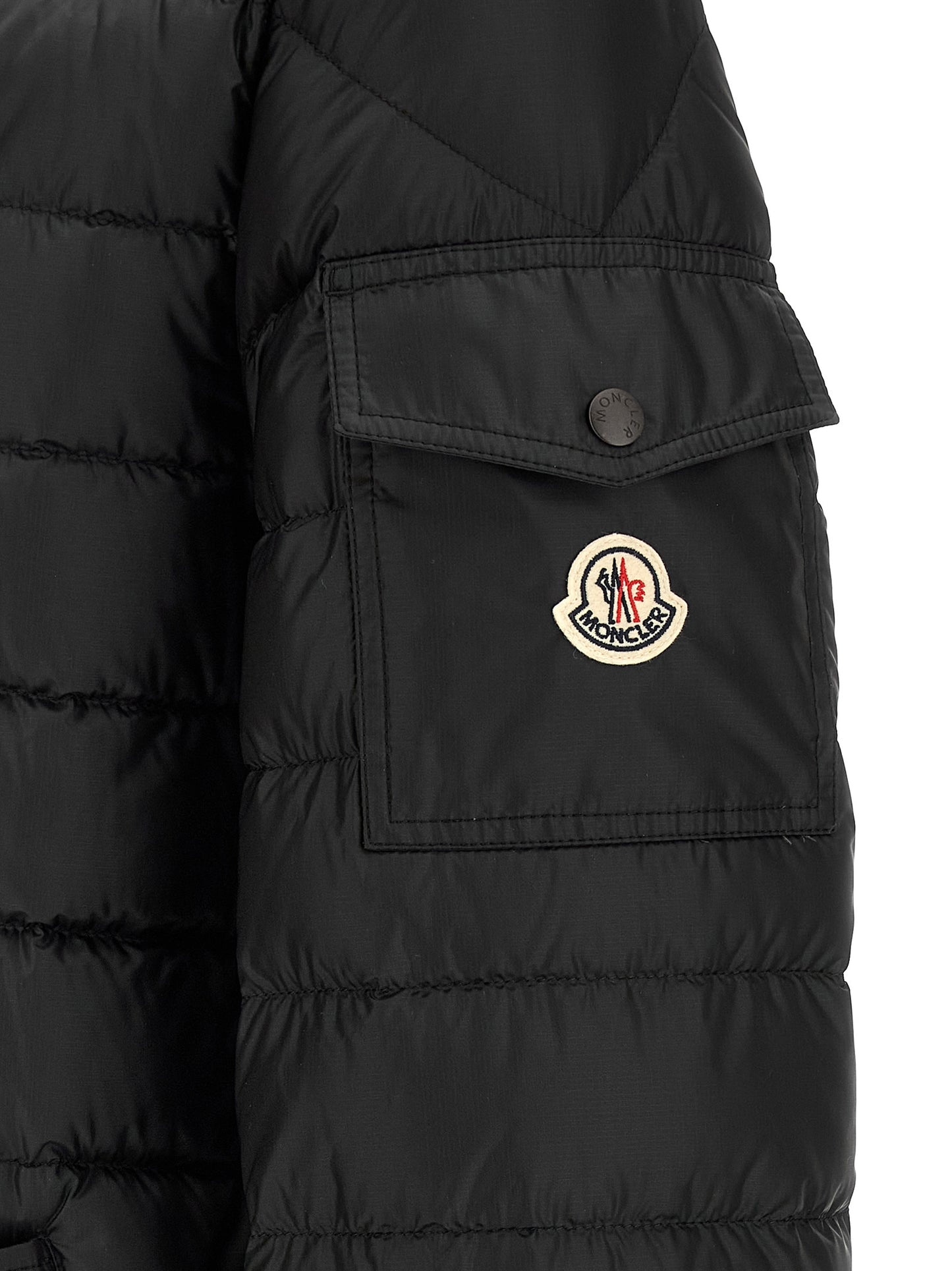 Black Polyamide Parka
