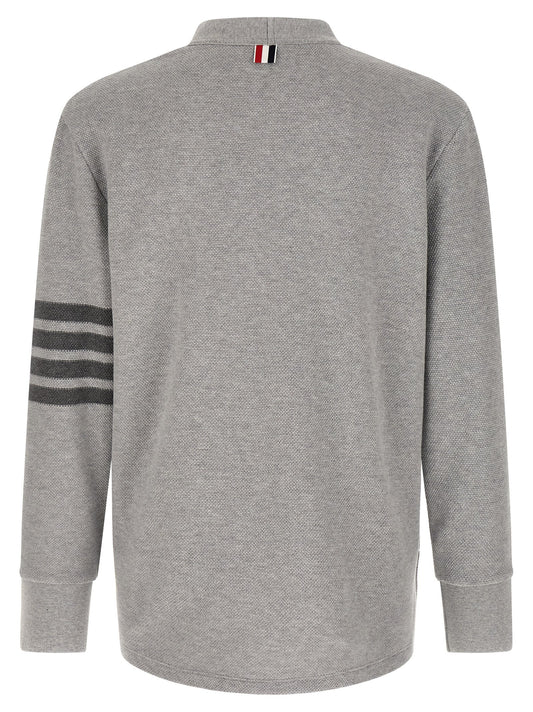 Gray Cotton Cardigan