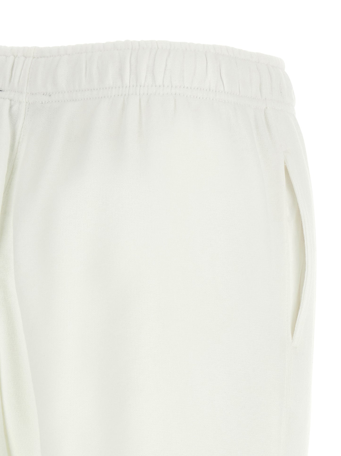 White Cotton Joggers (Workout Pants)