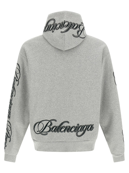 Gray Cotton Sweatshirt