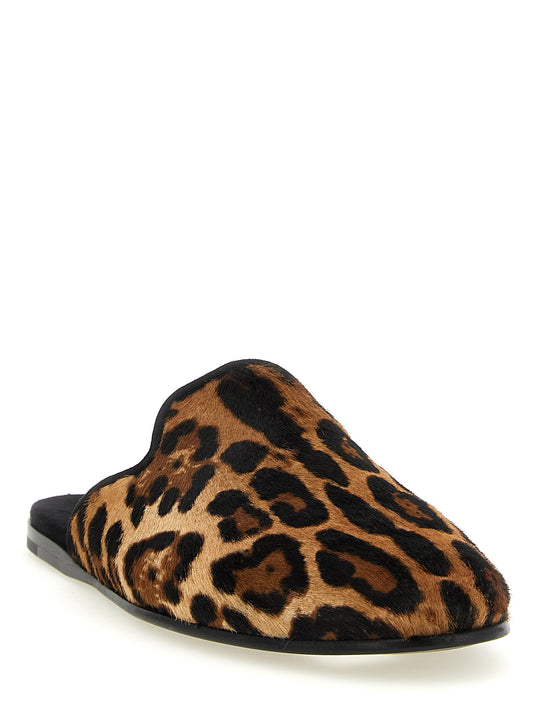 Brown Calfskin Flats