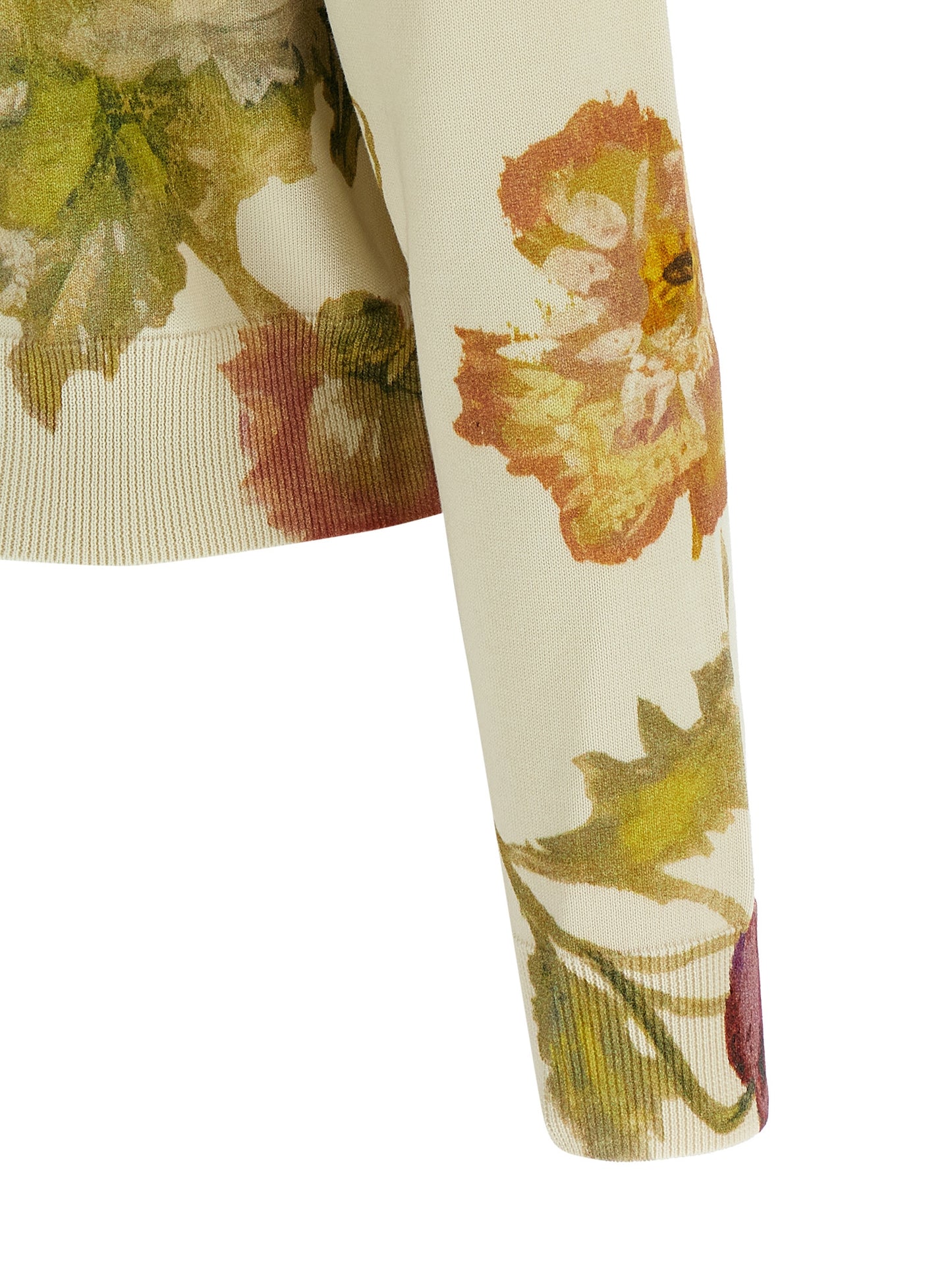 White Silk Cardigan