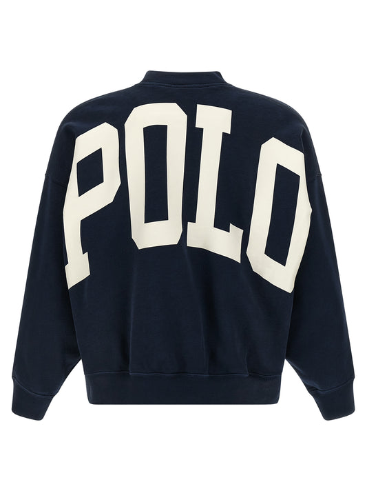 Blue Cotton Sweatshirt