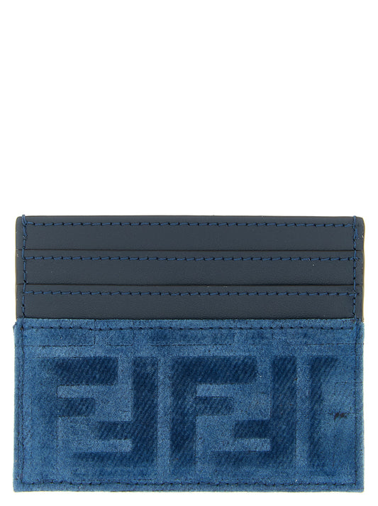 Blue Cotton Cardholder