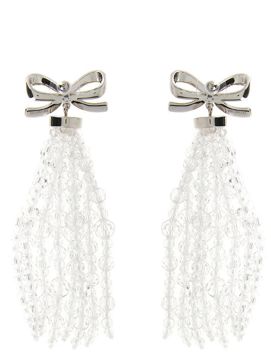 Silver Copper Earrings