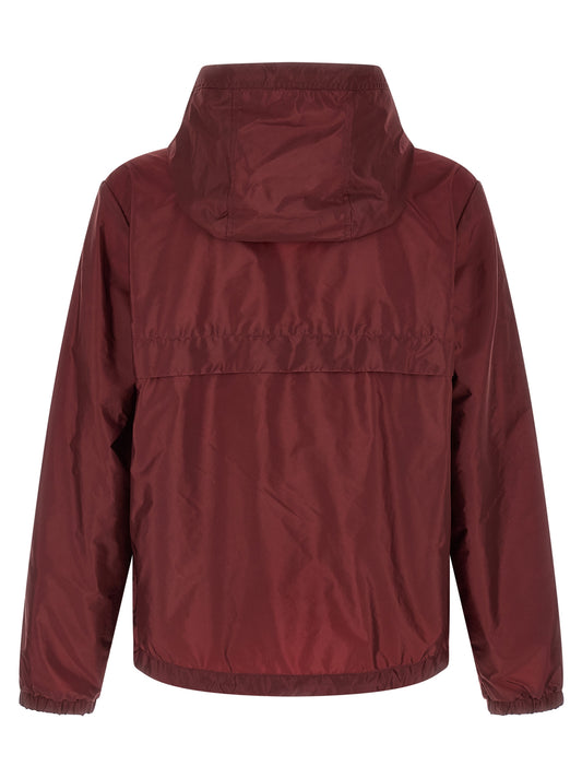 Bordeaux Polyamide Shell Jacket