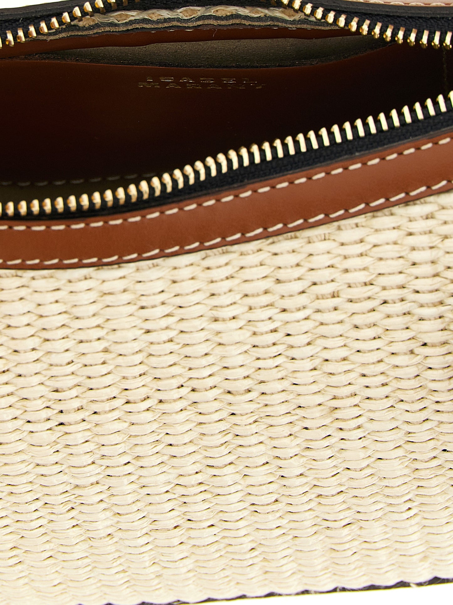 Brown Calfskin Shoulder Bag