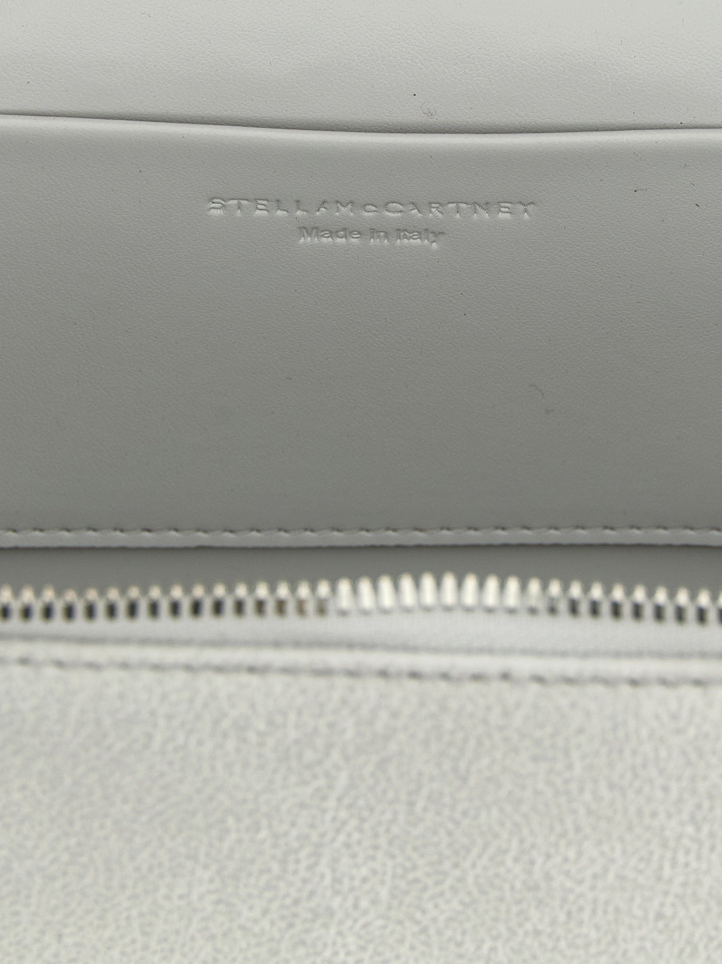 Gray Polyester Crossbody Bag