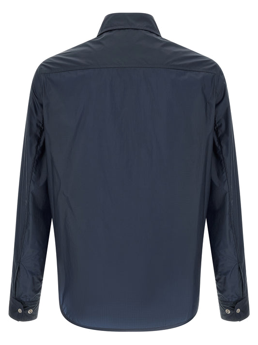 Blue Polyamide Blouse
