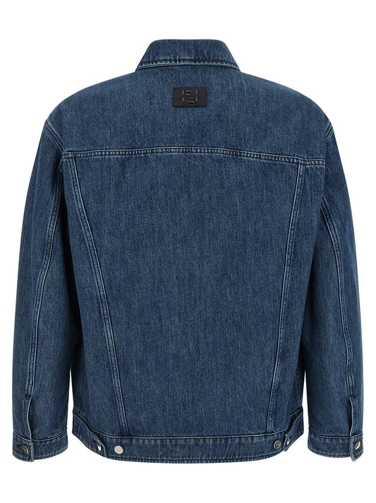Blue Cotton Denim Jacket