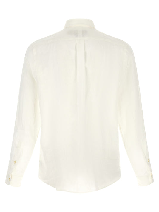 White Linen Blouse