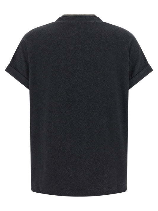 Gray Cotton T-Shirt