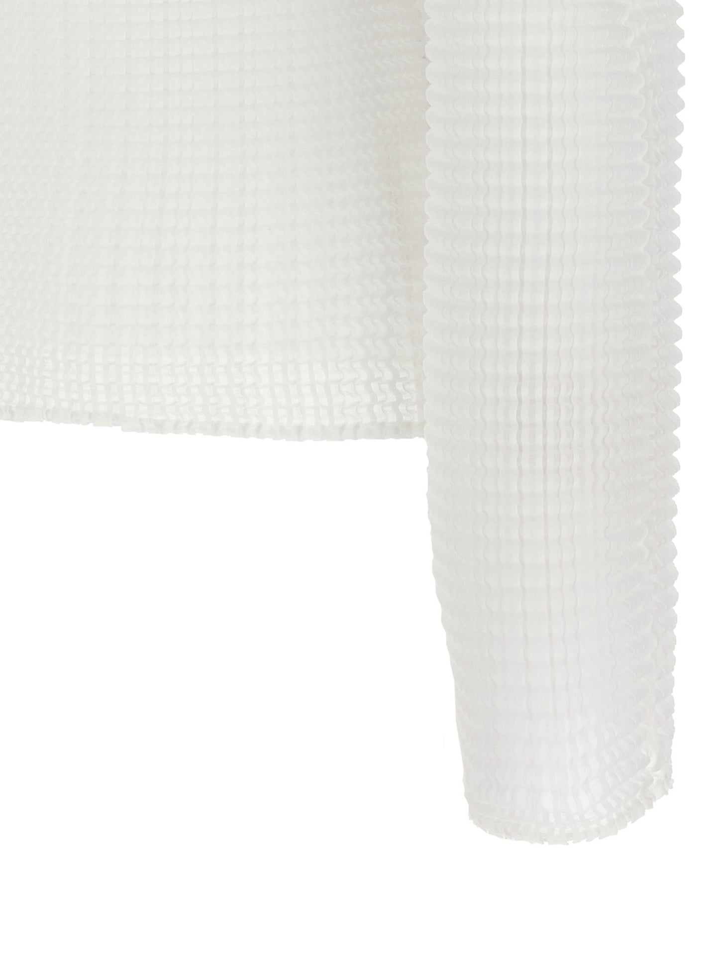 White Polyester Cardigan