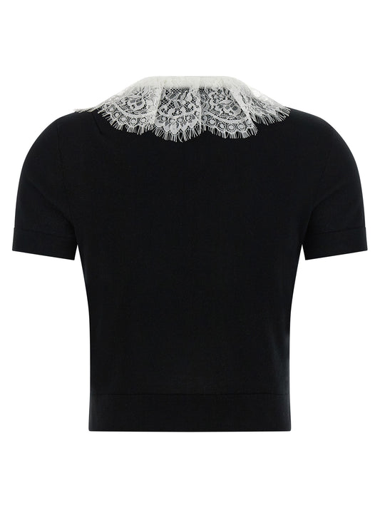 Bicolor Wool Blouse