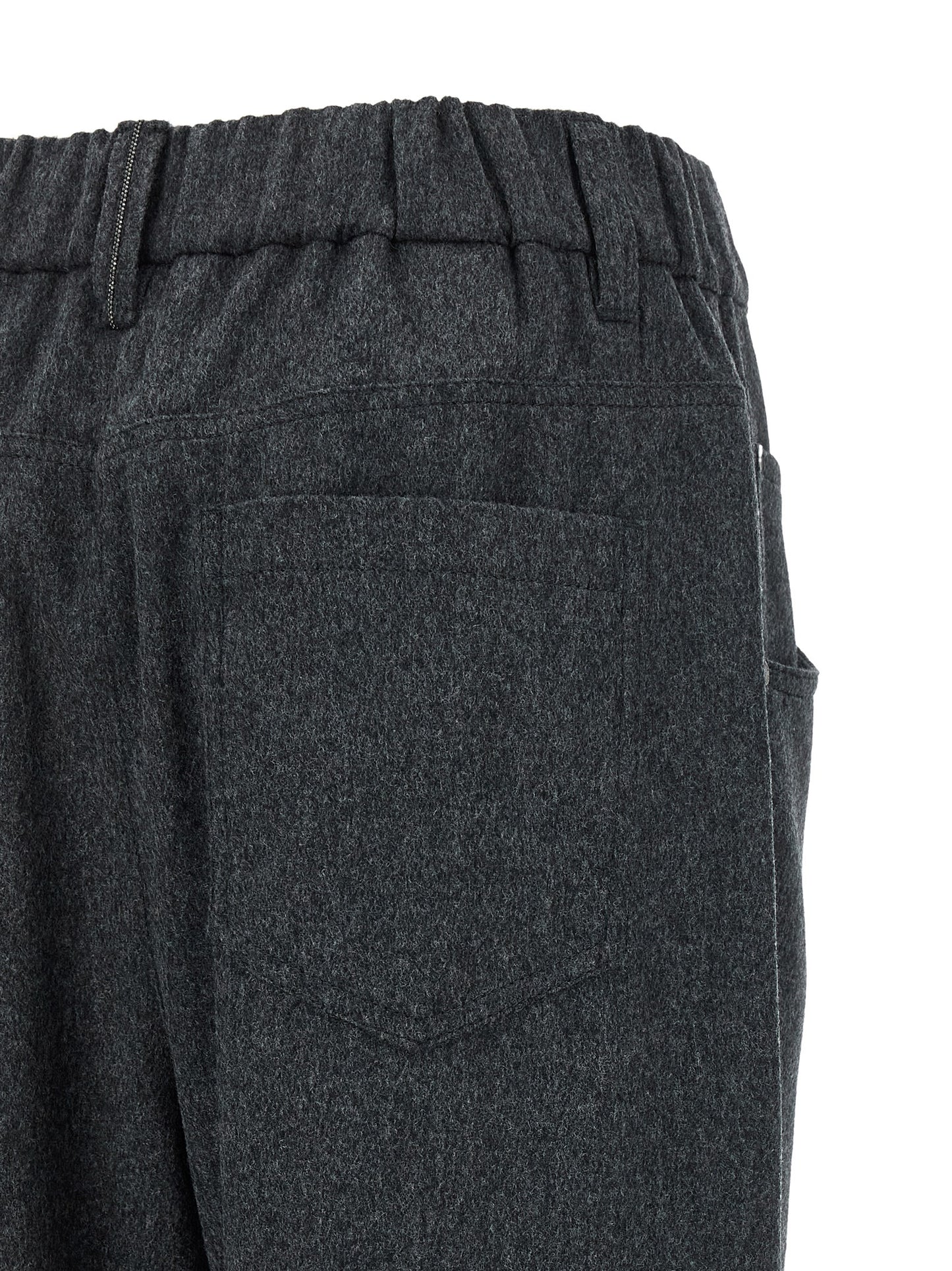 Gray Wool Pants