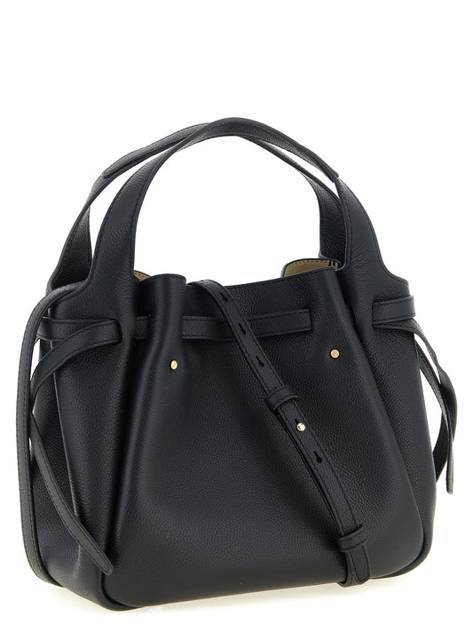 Black Cowhide Handbag