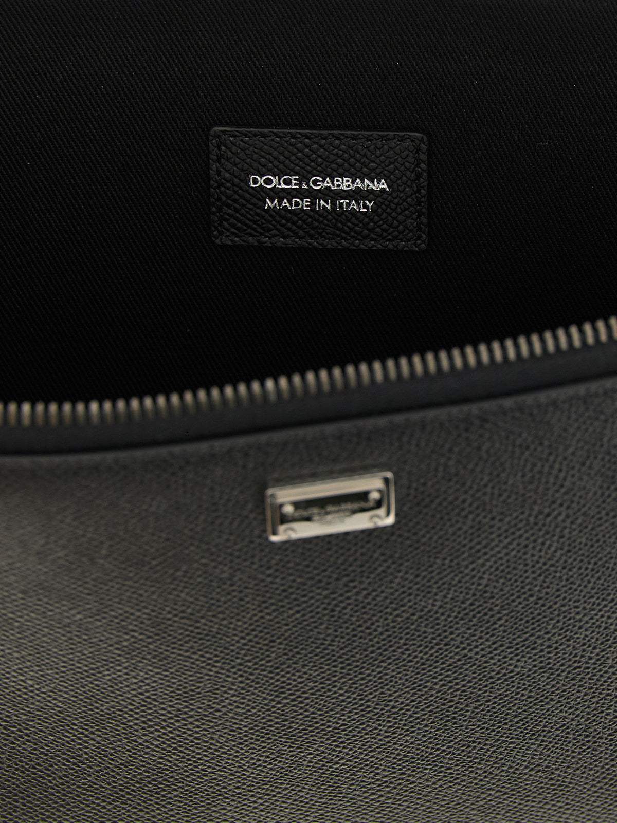 Black Calfskin Clutch Bag