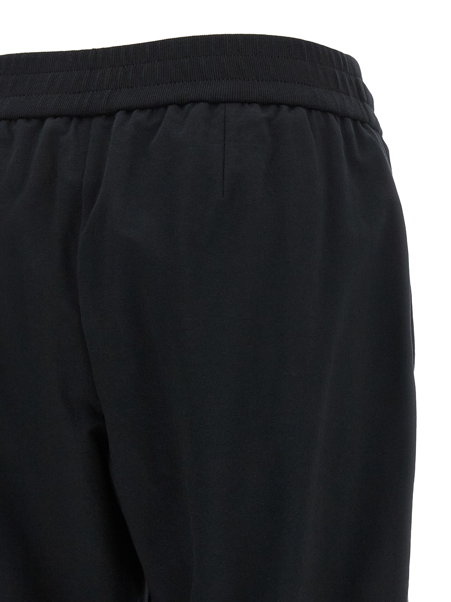 Black Cotton Joggers (Workout Pants)