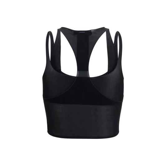 Black Viscose Blouse