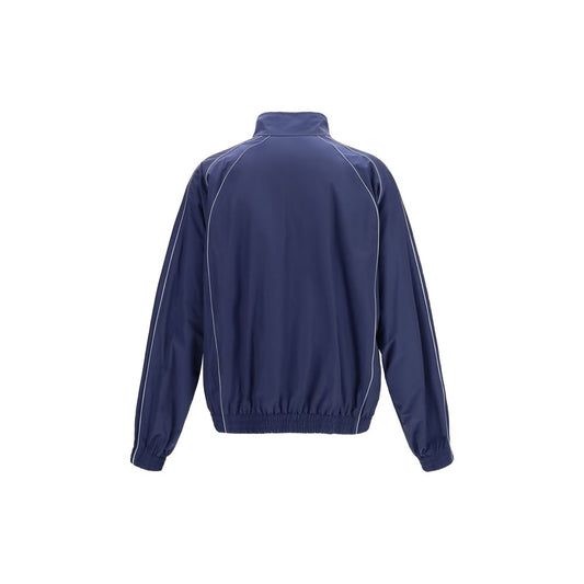 Blue Cotton Shell Jacket