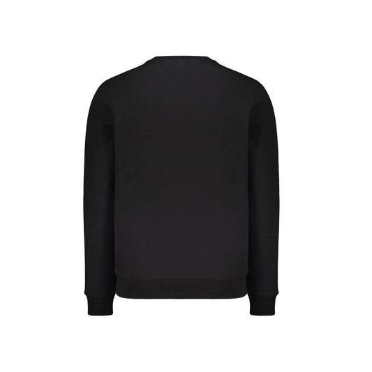 Black Cotton Sweatshirt