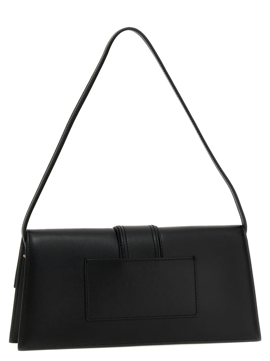 Black Cowhide Shoulder Bag