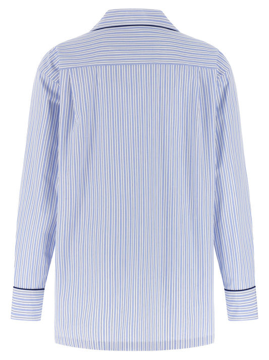 Blue Cotton Blouse