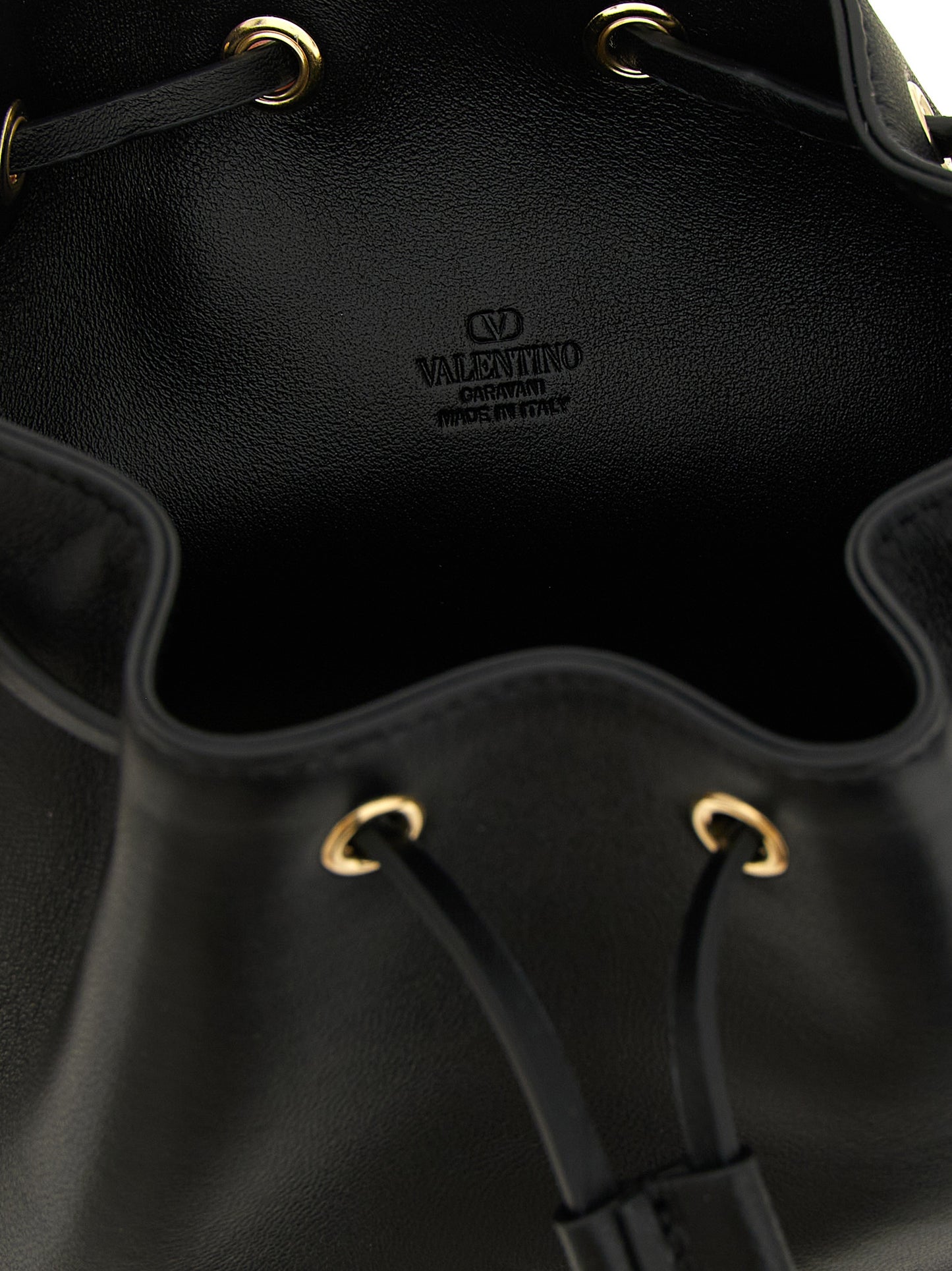 Black Lamb Leather Crossbody Bag