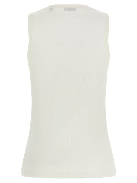White Cotton Tank Tops