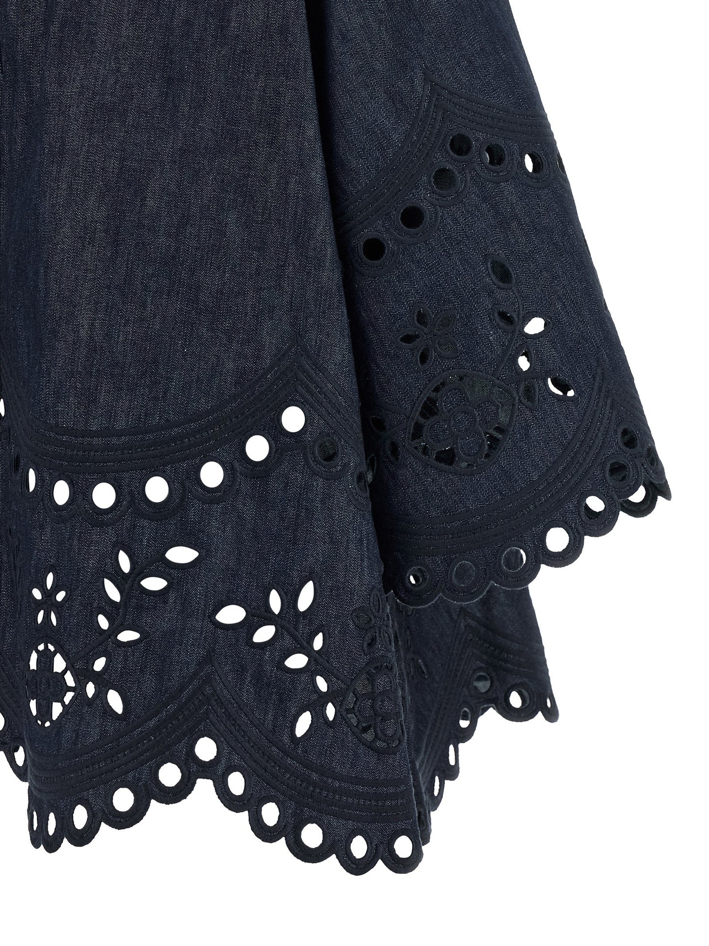 Blue Cotton Blouse