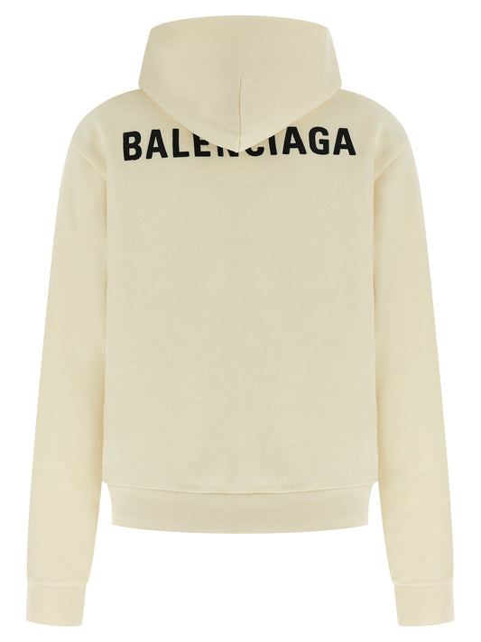 Beige Cotton Sweatshirt